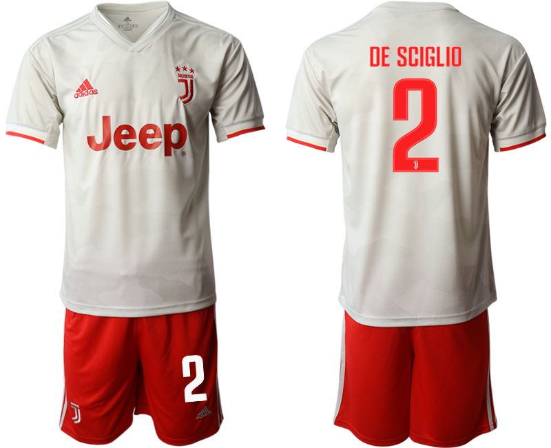 Men 2019-2020 club Juventus FC hoaway #2 white Soccer Jerseys->ac milan jersey->Soccer Club Jersey
